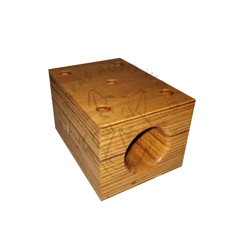 Zmaj 161,171,181 119,5x85x70mm  fi40 Drveni lezaj slamotresa-šper